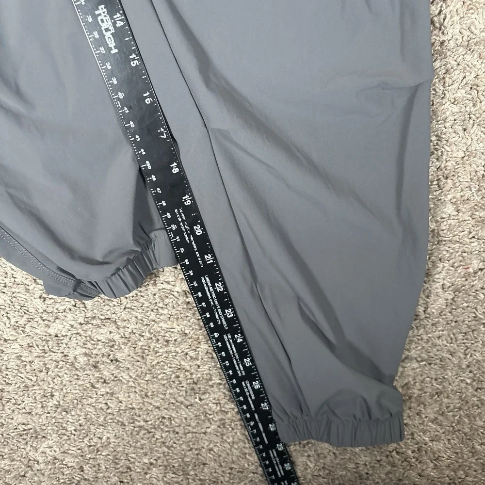 Three Nails Pants Mens Large Gray Jogger Performance Athletic Lightweight